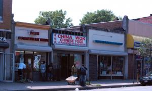 Street in Park Heights, Baltimore