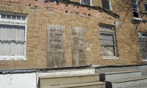 Boarded House in Park Heights, Baltimore