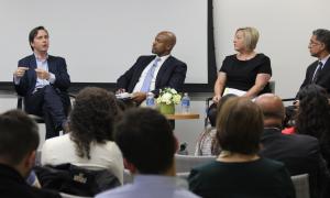 Stefanie DeLuca on Panel at the American University School of Public Affairs