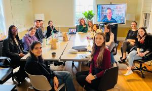 PIRL team at our first lab meeting of the semester!